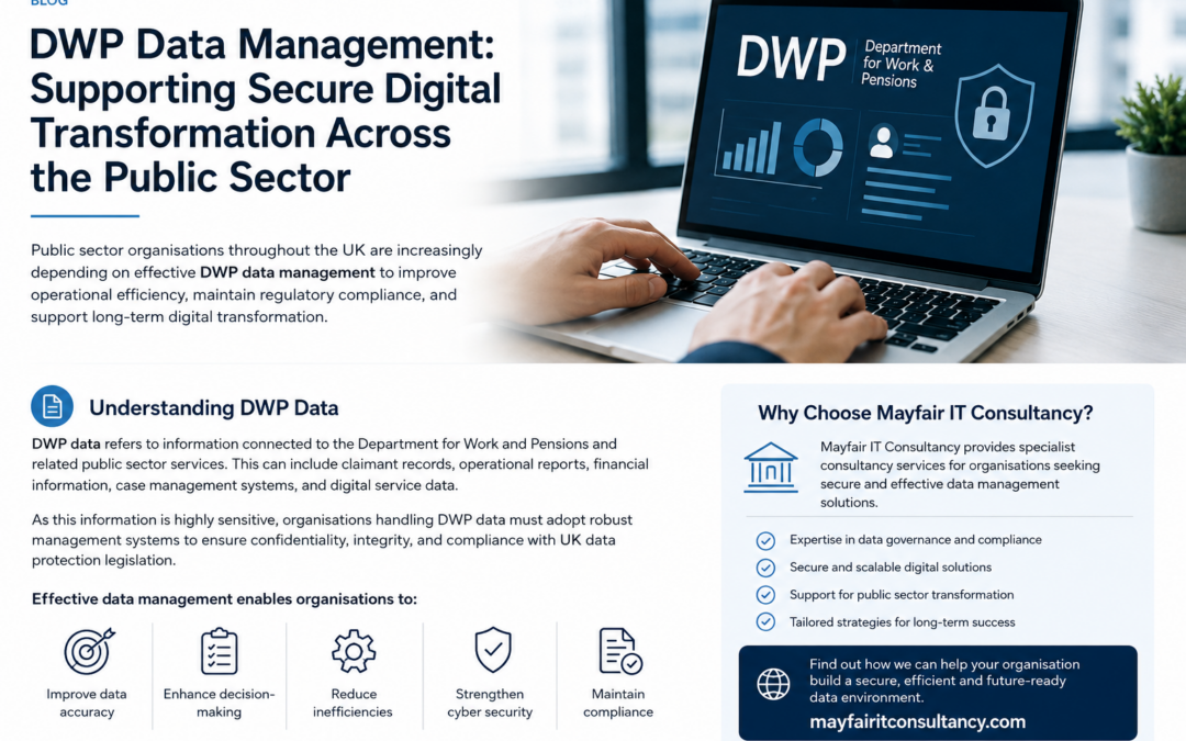 DWP Data Management UK: Supporting Secure Digital Transformation Across the Public Sector